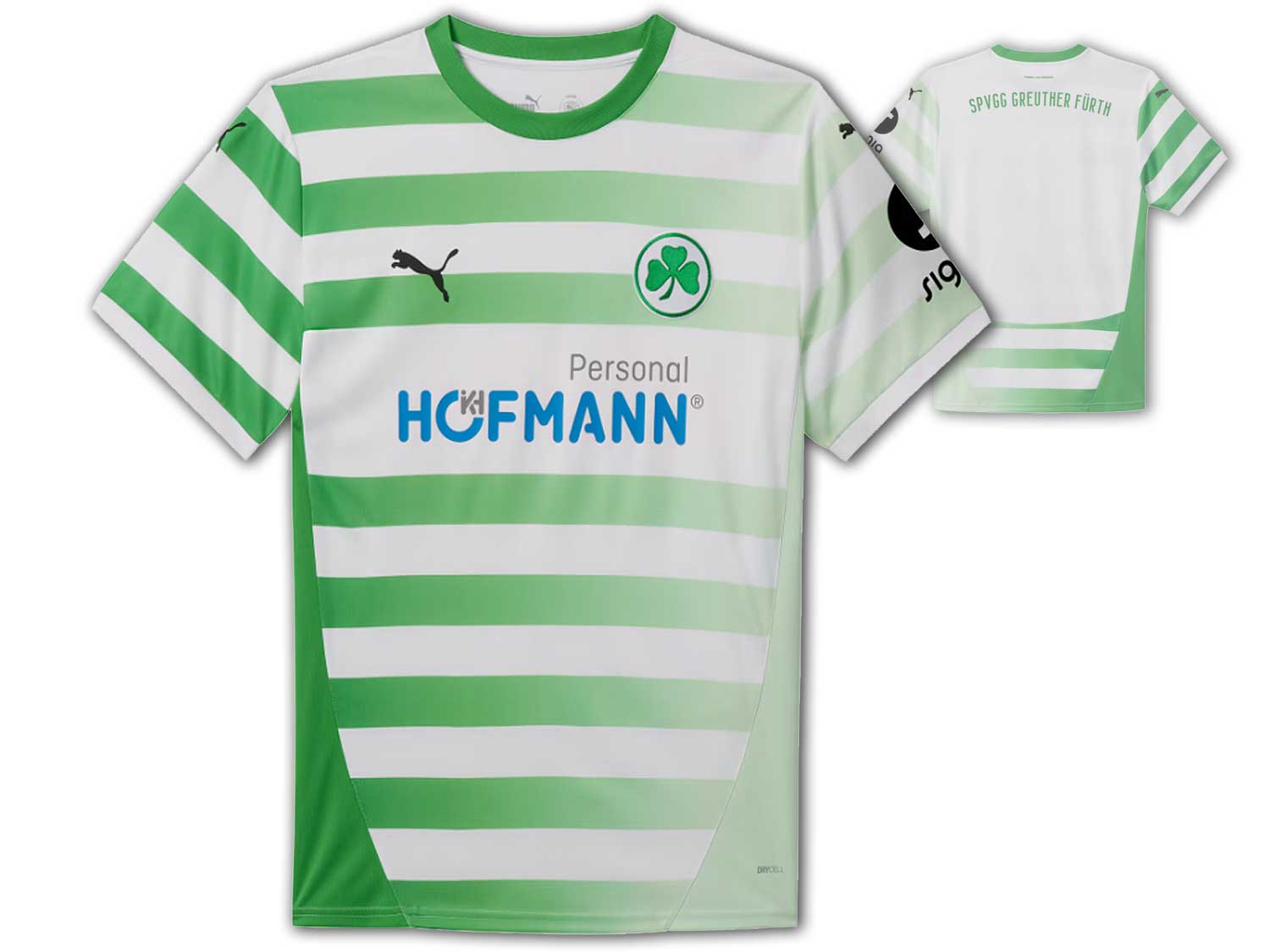 Puma Greuther Fürth Heimtrikot 24 25