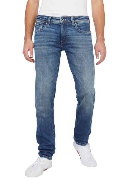 Pepe Jeans Herren Jeans HATCH - Slim Fit - Blau - Medium Blue Denim