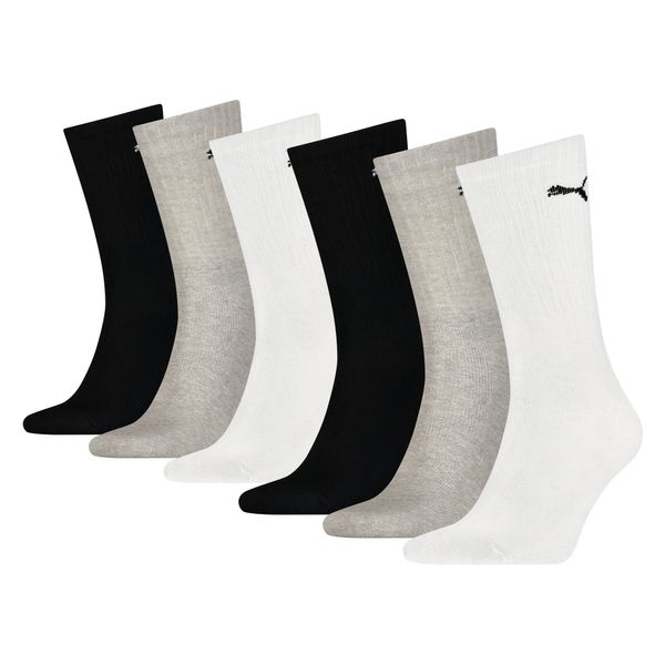 PUMA Unisex Sport Socken PUMA UNISEX CREW SOCK ECOM 6er Pack