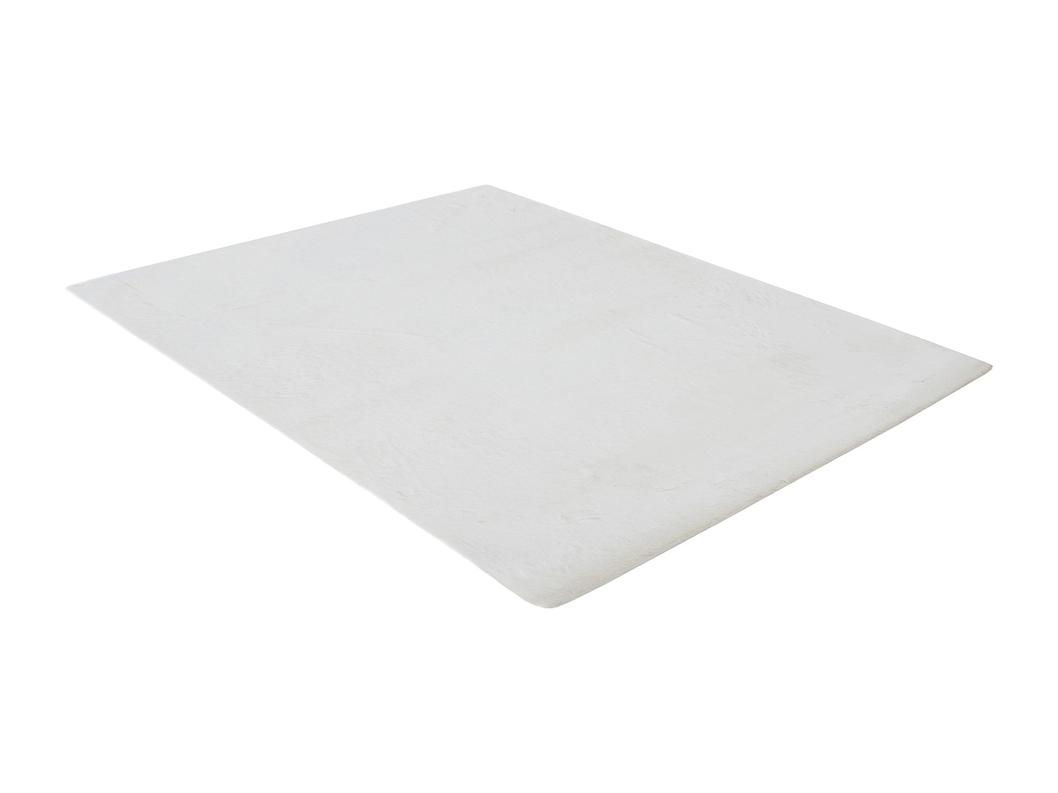 Hochflorteppich in Pelz-Optik - 160 x 230 cm - Off-White - BUNNY