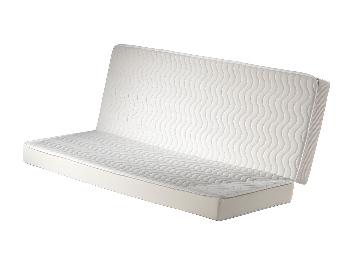 Matratze für Schlafsofa Klappsofa - 1 Zone - Härtegrad 2 - 130 x 190 cm - Stärke 14 cm - FRIEND