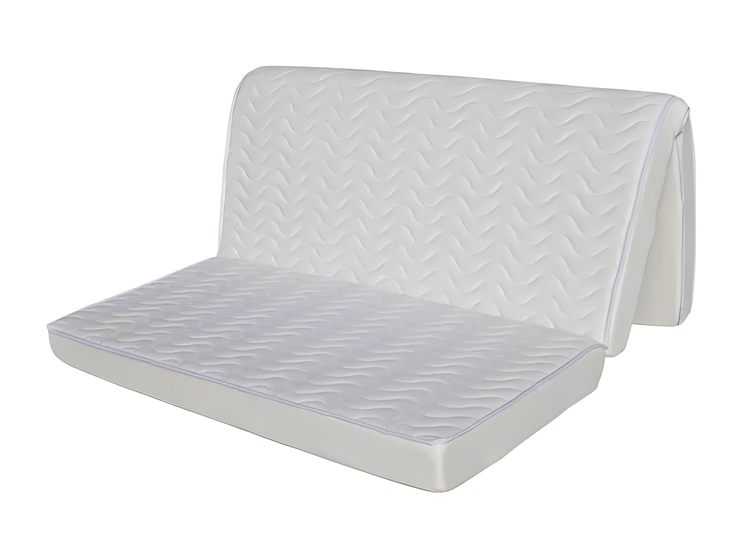 Matratze für Schlafsofa Klappsofa - 1 Zone - Härtegrad 2 - 140 x 190 cm - Stärke 12 cm - PARTY von YSMÉE