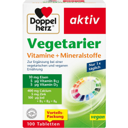 Vegetarier Vitamine + Mineralen (100 Tabletten)