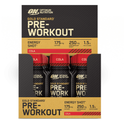 Gold Standard Pre Workout SHOT - 12x60ml - Cola