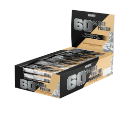 60% Protein Bar - 24x45g - Cookies & Cream