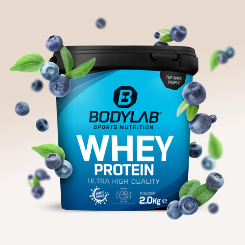 Whey Protein - 2000g - Blaubeere