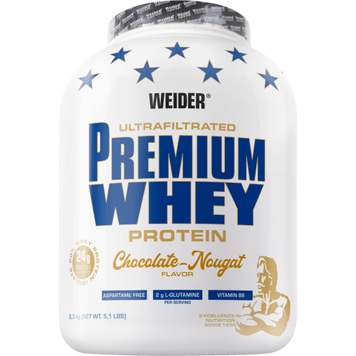 Premium Whey Protein - 2300g - Schokolade-Nougat