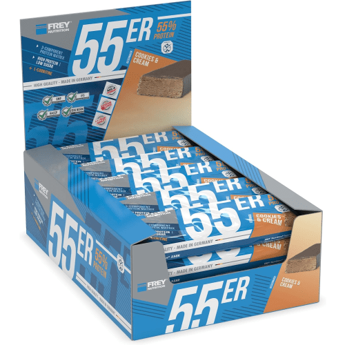 Proteinriegel 55er - 20x50g - Cookies & Cream