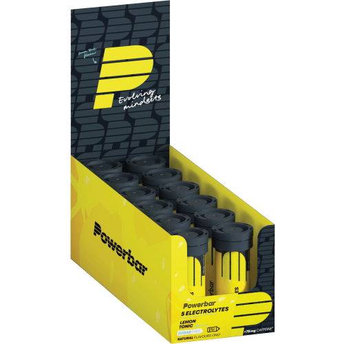 5 Electrolytes Sports Drink - 12x10Tabs - Lemon Tonic mit Koffein