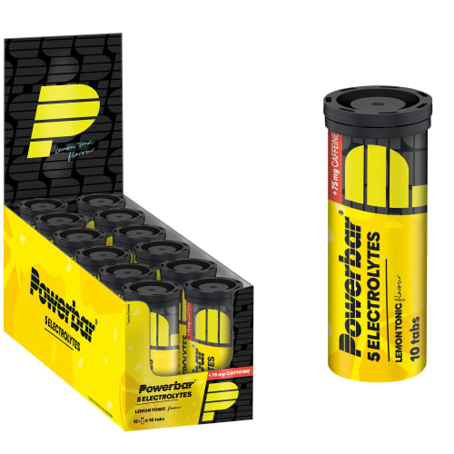 5 Electrolytes Sports Drink - 12x10Tabs - Lemon Tonic mit Koffein