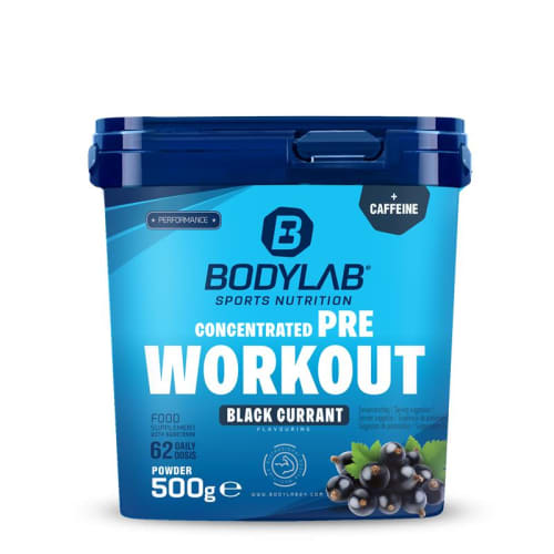 Concentrated Pre Workout - 500g - Black Currant