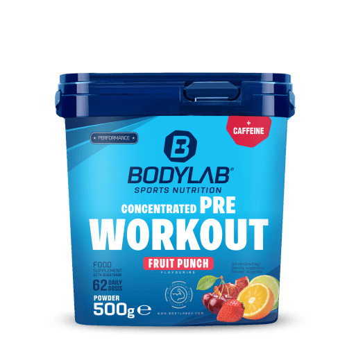 Concentrated Pre Workout - 500g - Fruit Punch