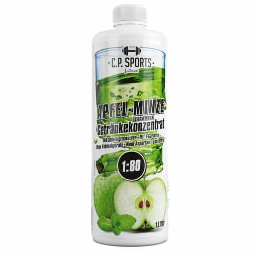 C.P. Sports Getränkekonzentrat - 1000ml - Apfel-Minze