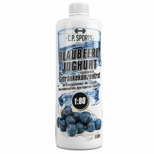 C.P. Sports Getränkekonzentrat - 1000ml - Blaubeere-Joghurt