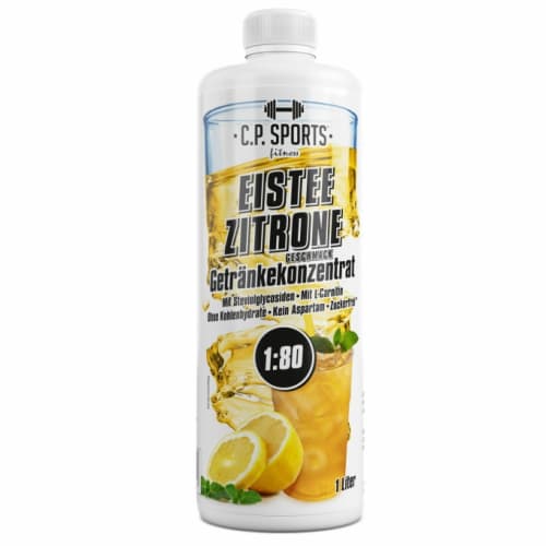 C.P. Sports Getränkekonzentrat - 1000ml - Eistee-Zitrone