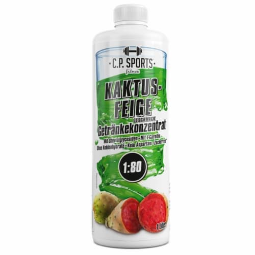 C.P. Sports Getränkekonzentrat - 1000ml - Kaktusfeige