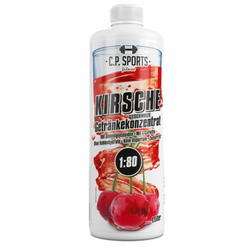 C.P. Sports Getränkekonzentrat - 1000ml - Kirsche