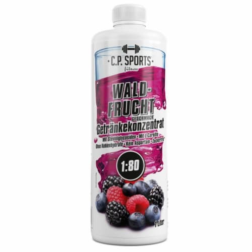 C.P. Sports Getränkekonzentrat - 1000ml - Waldfrucht