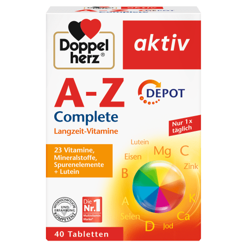 A-Z Langzeit Vitamine Depot (40 Tabletten)