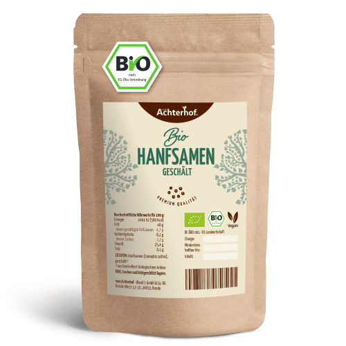 Hanfsamen geschält Bio (250g)