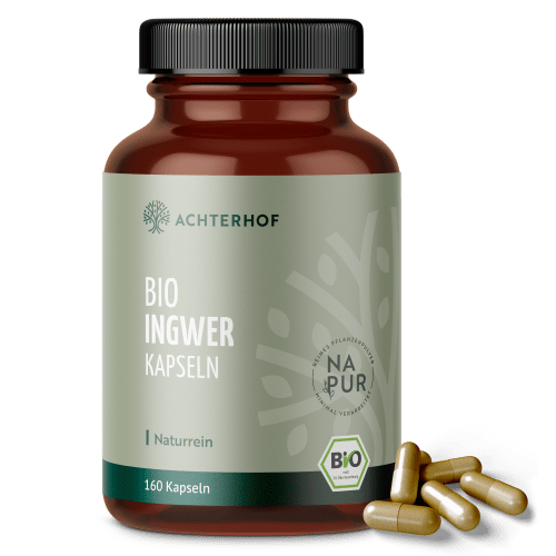 Bio Ingwer Kapseln (160 Kapseln)