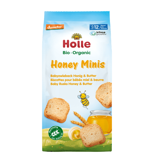 Bio-Honey Minis Babyzwieback Honig & Butter ab dem 12. Monat (100g)
