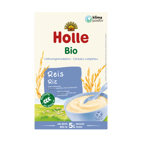Bio-Vollkorngetreidebrei Reis ab dem 5. Monat (250g)