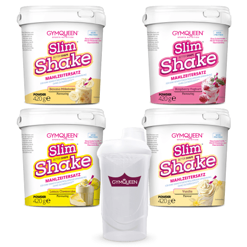 Slim Shake 4er Pack + Shaker gratis