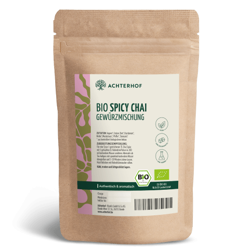 Bio Chai Spice Gewürzmischung – zuckerfrei (250g)