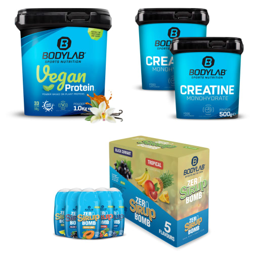 Das Supplemania Vegan - Kreatin - ZERO BOMB Bundle