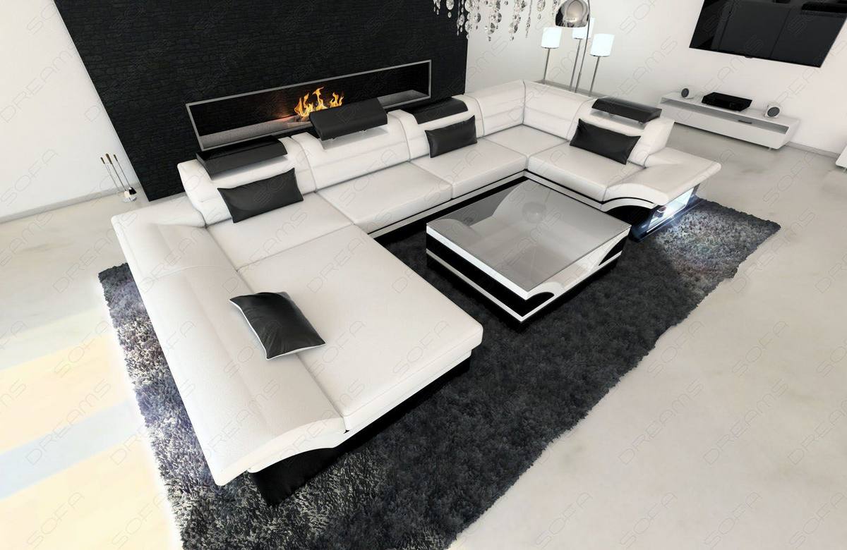 Leder Wohnlandschaft Enzo