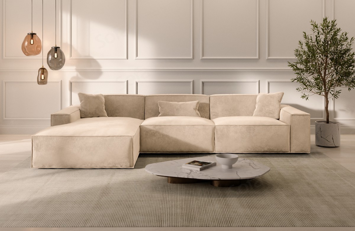 Polster Ecksofa Formenta L-Form Kurz – Komfort