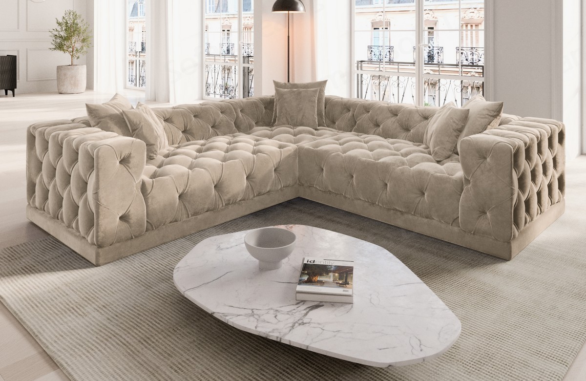 Polster Ecksofa Palma in L-Form