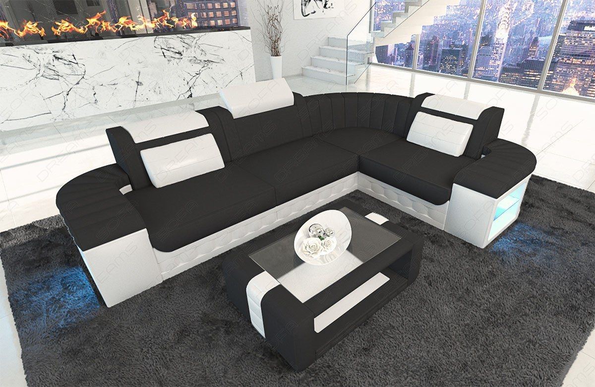 Sofa Bergamo mit Stoffbezug – Modern & Komfortabel