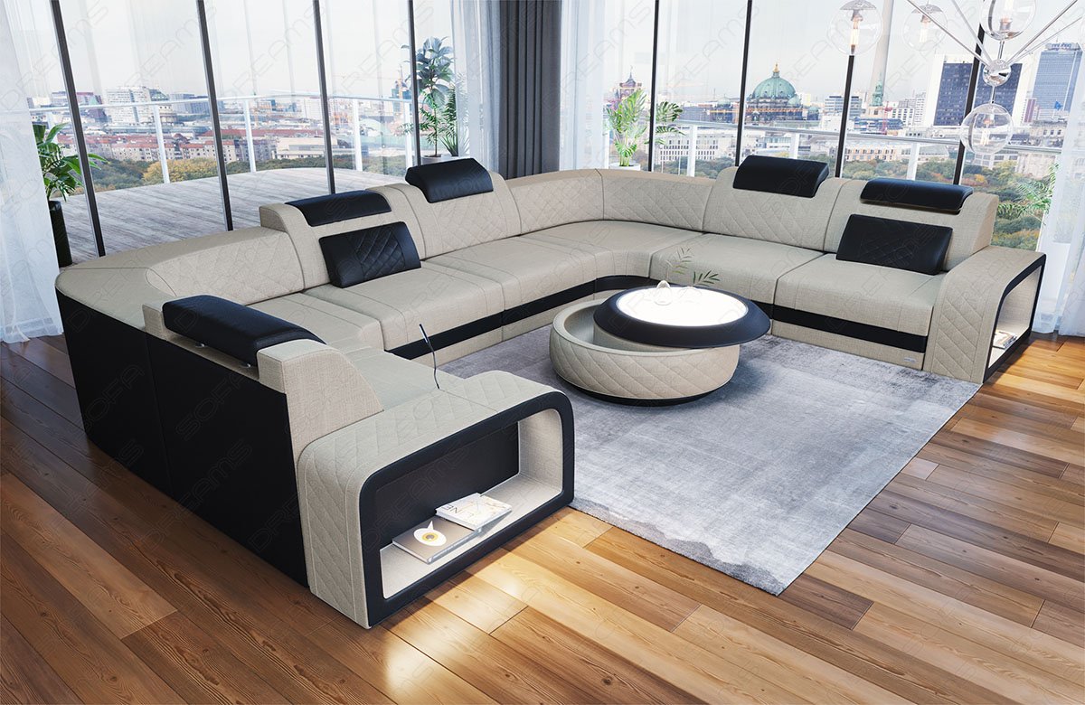 Polster Wohnlandschaft Foggia – Modern & Komfortabel