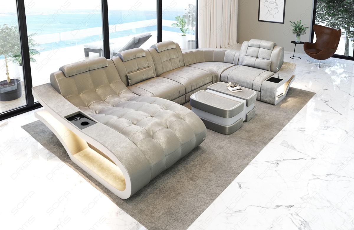 Polster Wohnlandschaft Elegante – Komfort & Stil