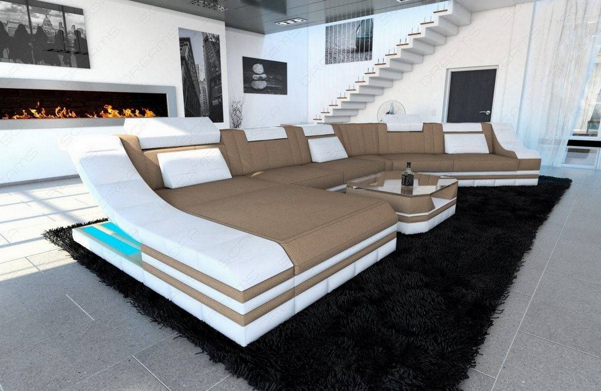 Mini Polster Wohnlandschaft Turino CL mit LED