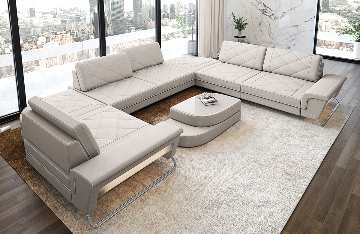 Polster-Wohnlandschaft Rotello – Modern & Komfortabel