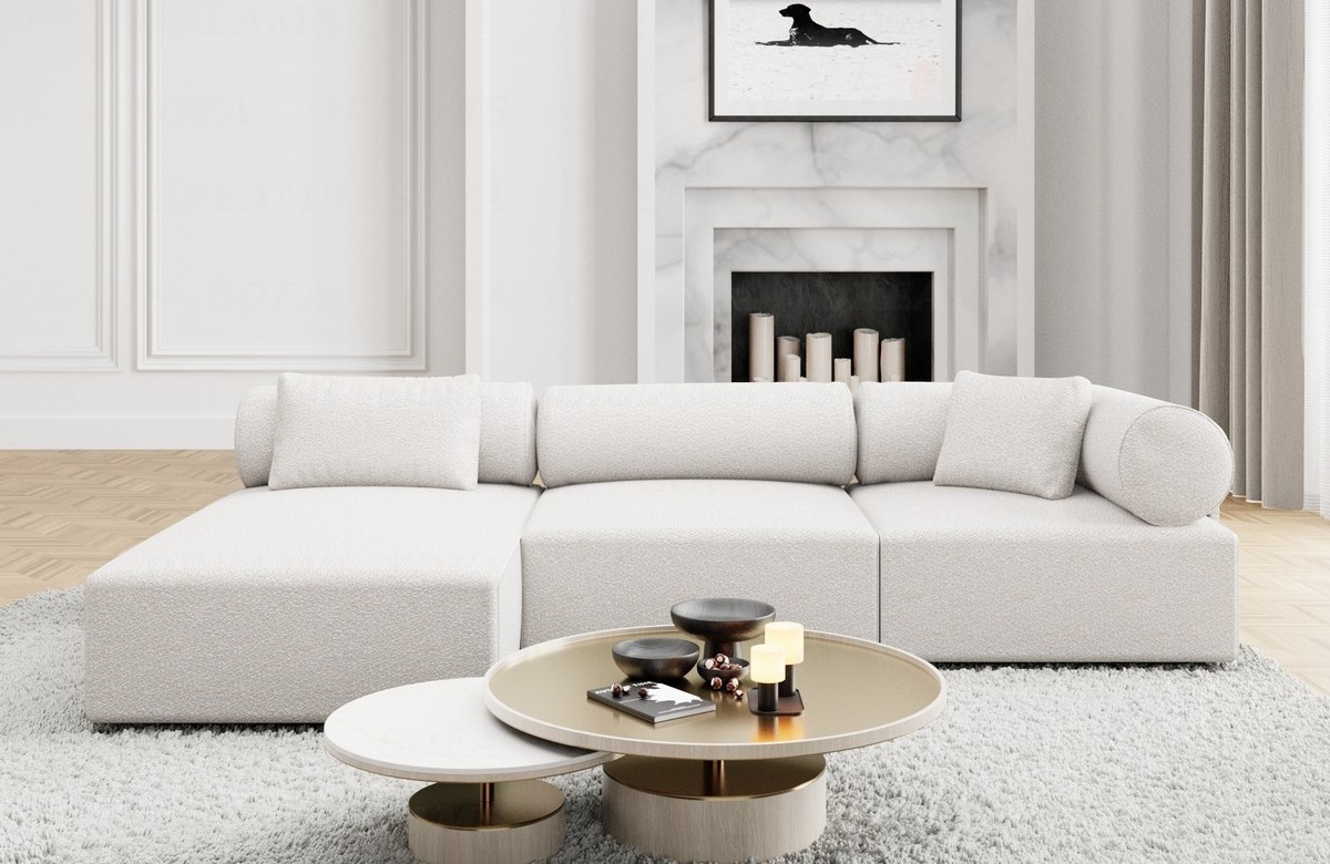 Polster Ecksofa Laguardia L-Form Kurz