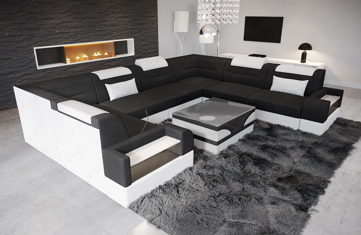 Stoff Wohnlandschaft Trivento – Komfort & Stil