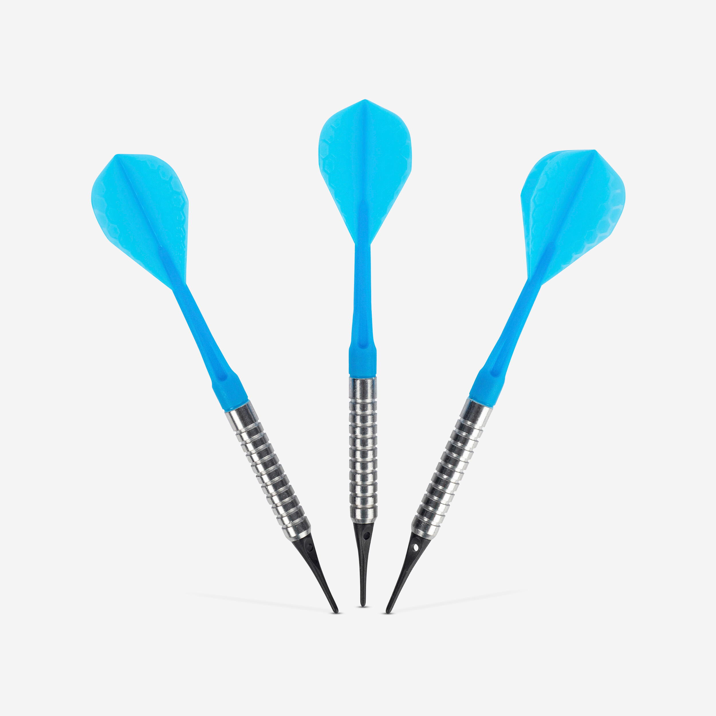 Dartpfeile S100 Softdart 3 Pfeile Kunststoffspitzen blau