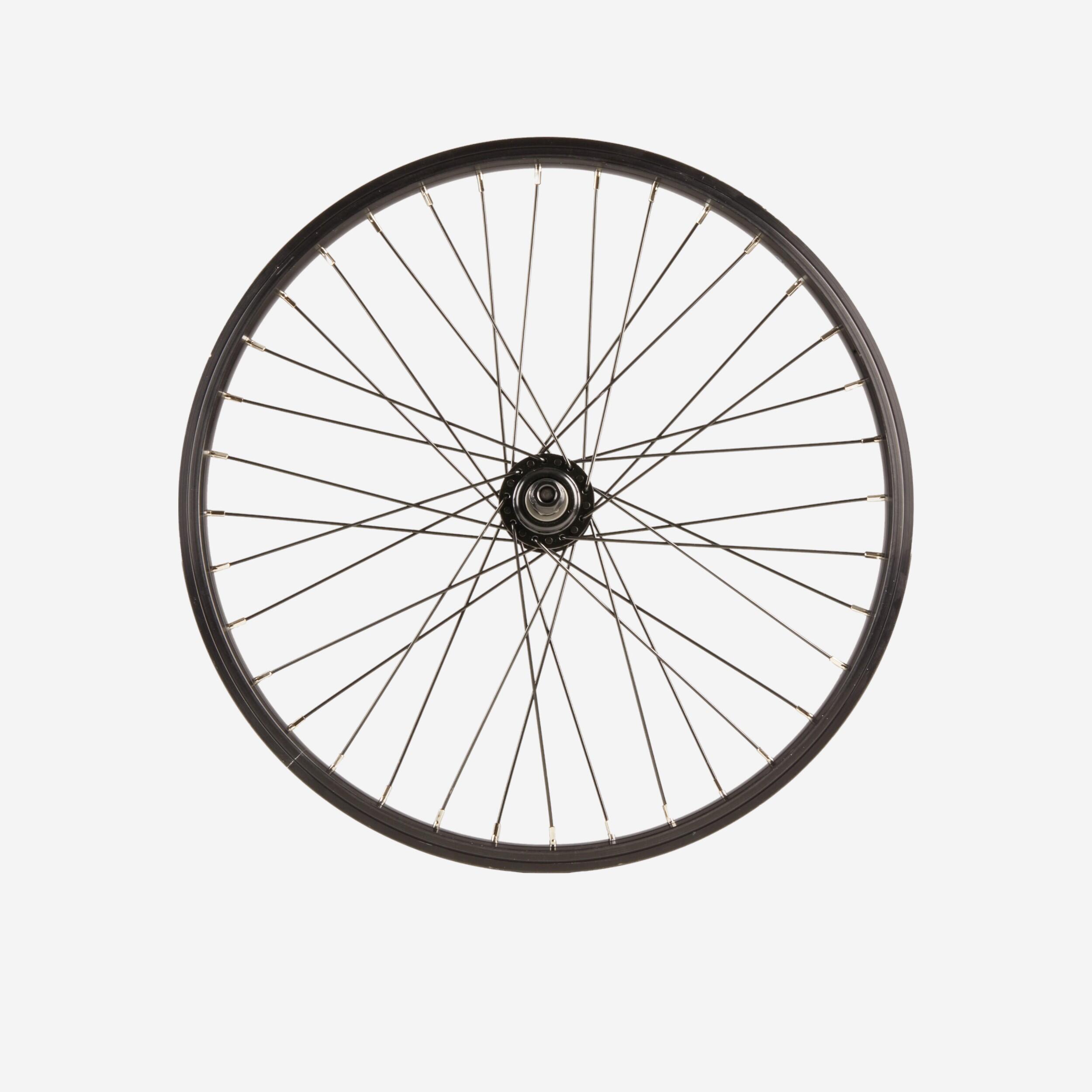 Vorderrad BMX 20 Zoll Achse 10 mm schwarz