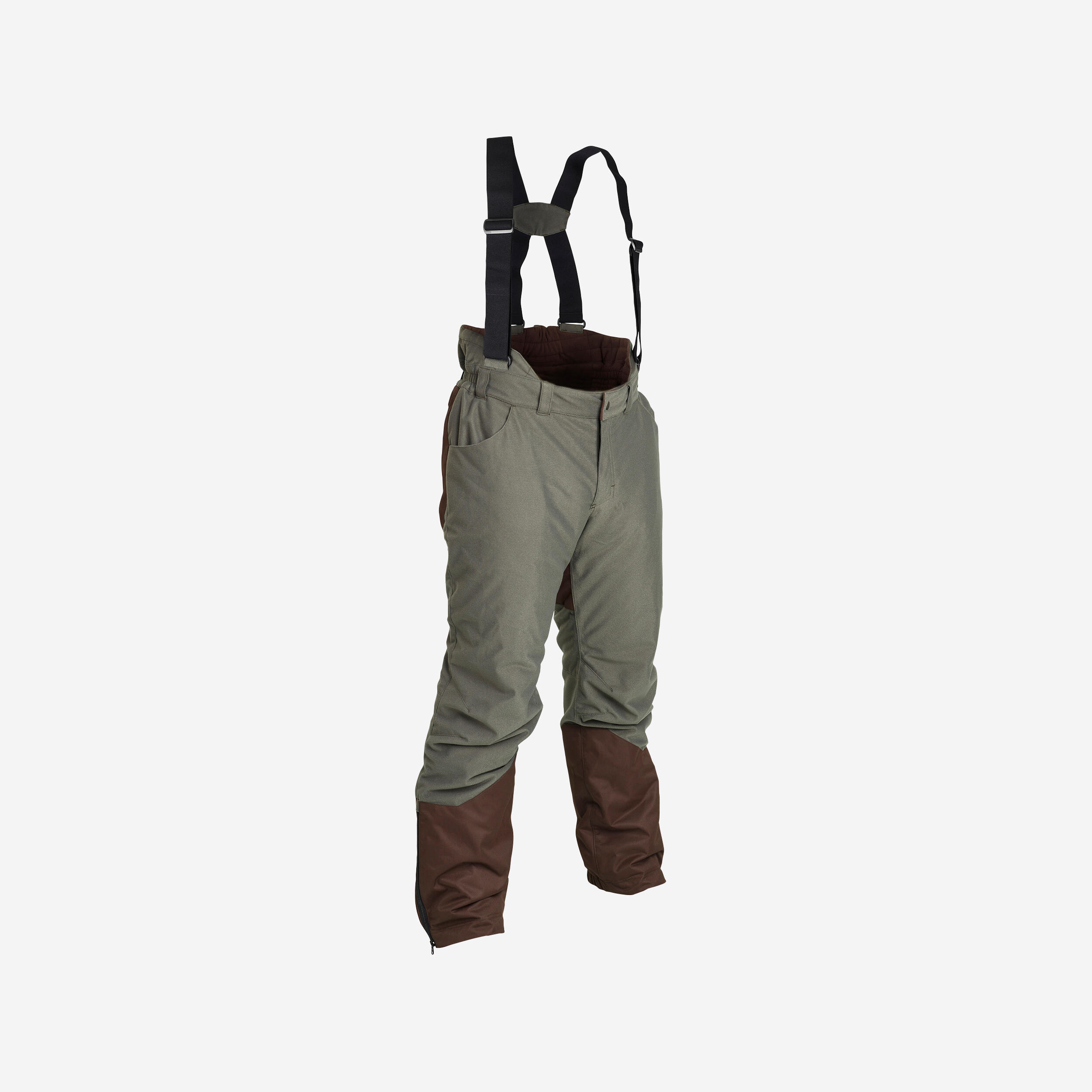 Jagdhose Latzhose 100 warm -20 °C grün