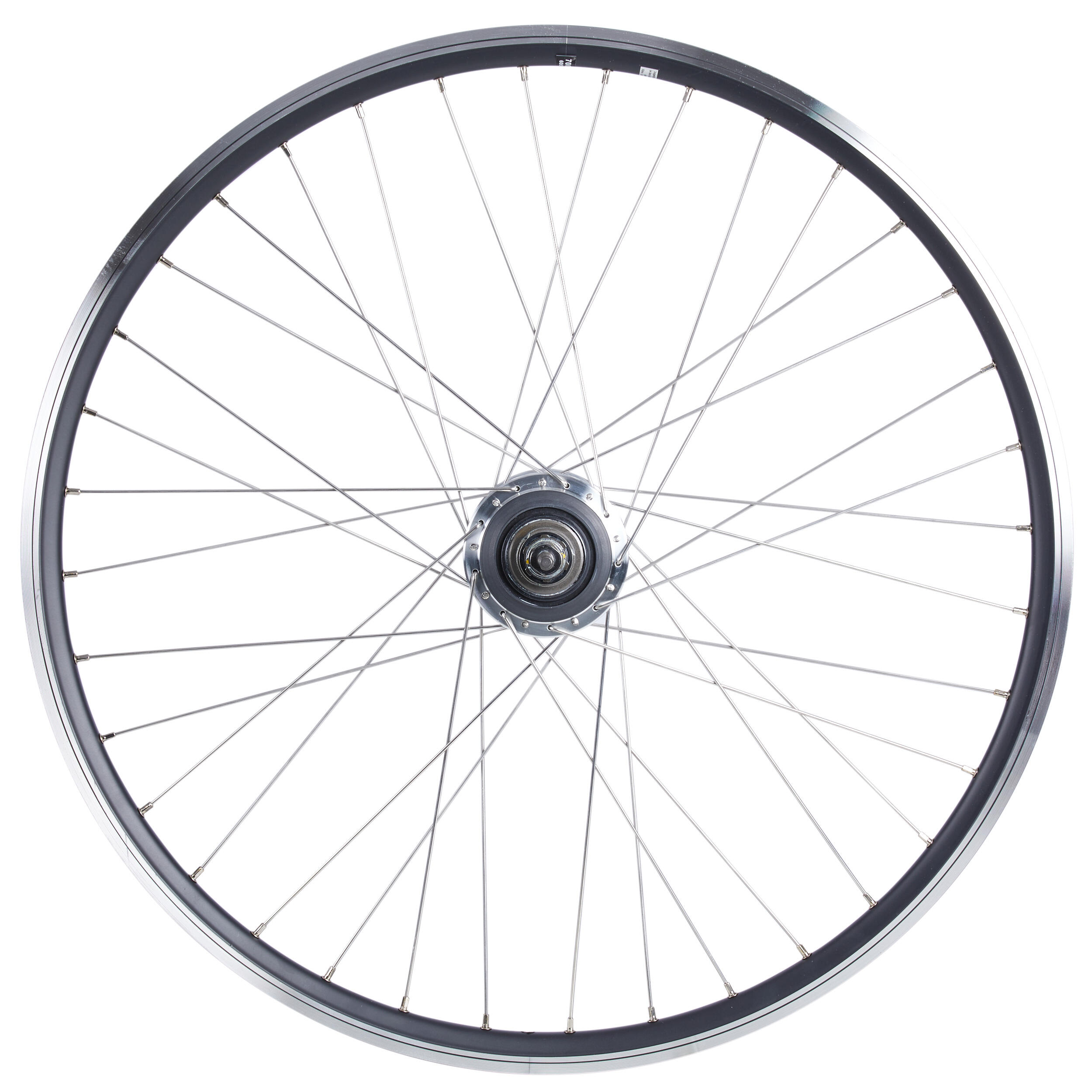 28 Zoll Laufrad City Bike hinten Hohlkammerfelgen Nexus 7 für B'ebike 9 schwarz