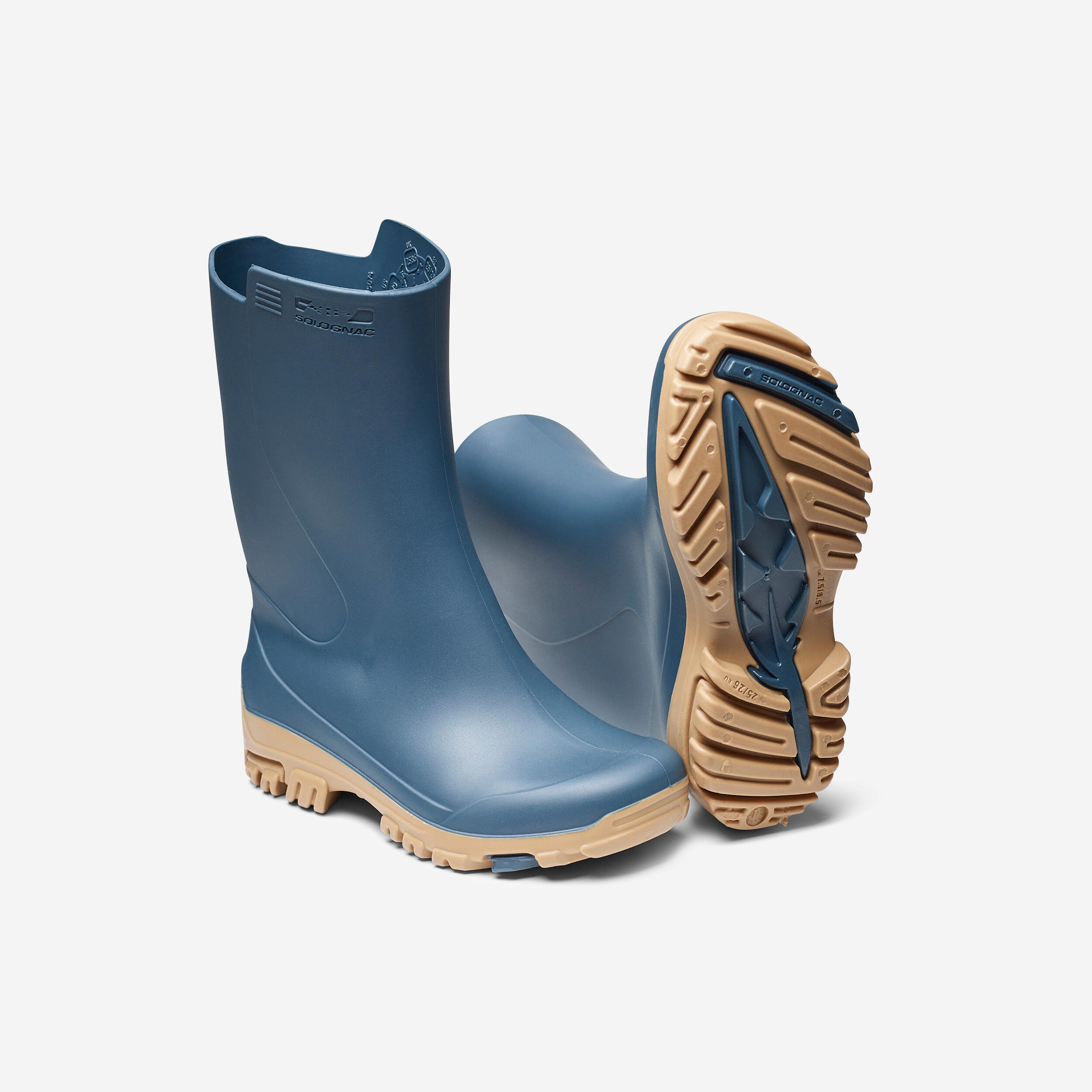 Gummistiefel 100 Kinder blau