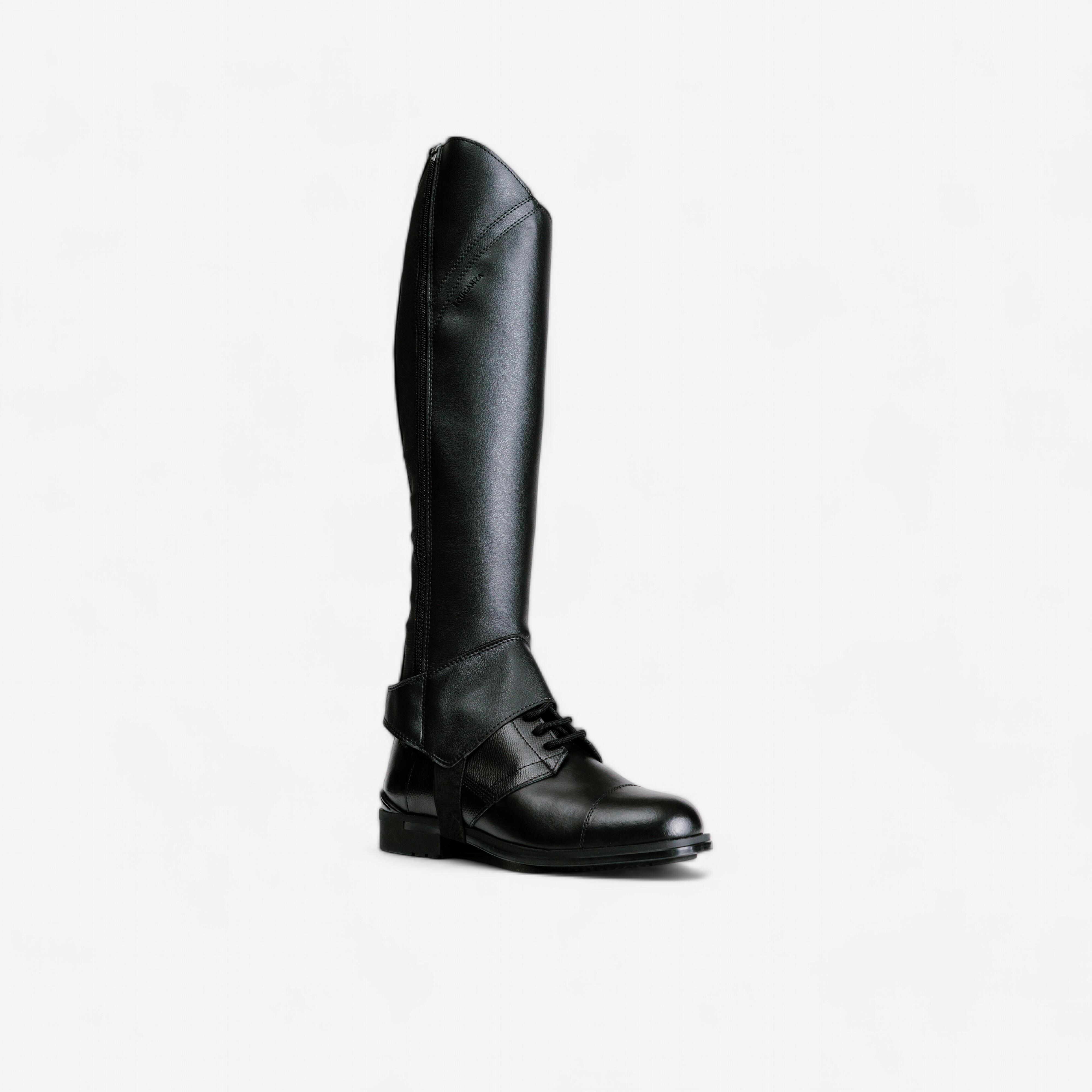 Chaps Damen/Herren Reiten - 500 schwarz