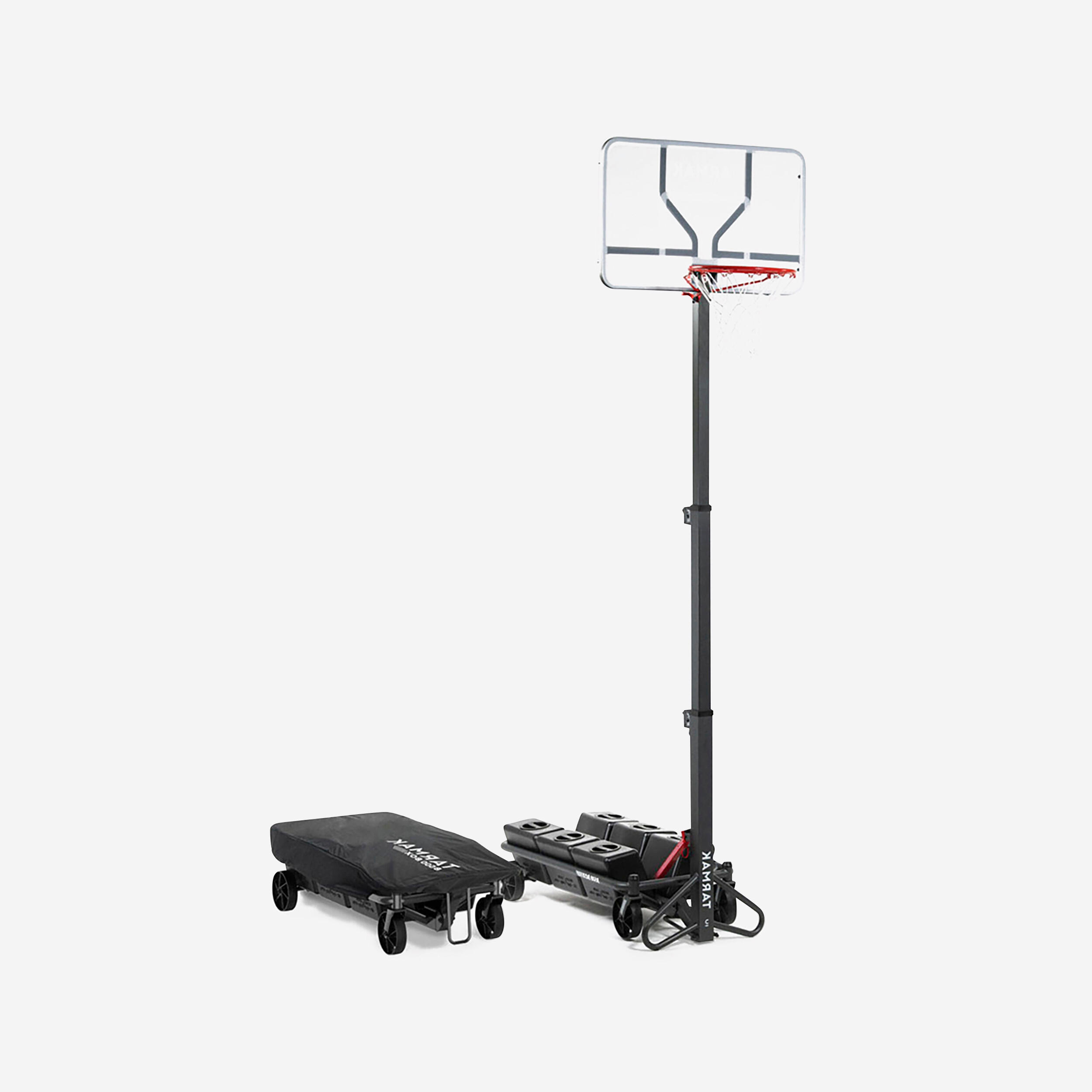 Basketballkorb mit Ständer mobil höhenverstellbar 2,40 - 3,05 m – B500 Easy Box