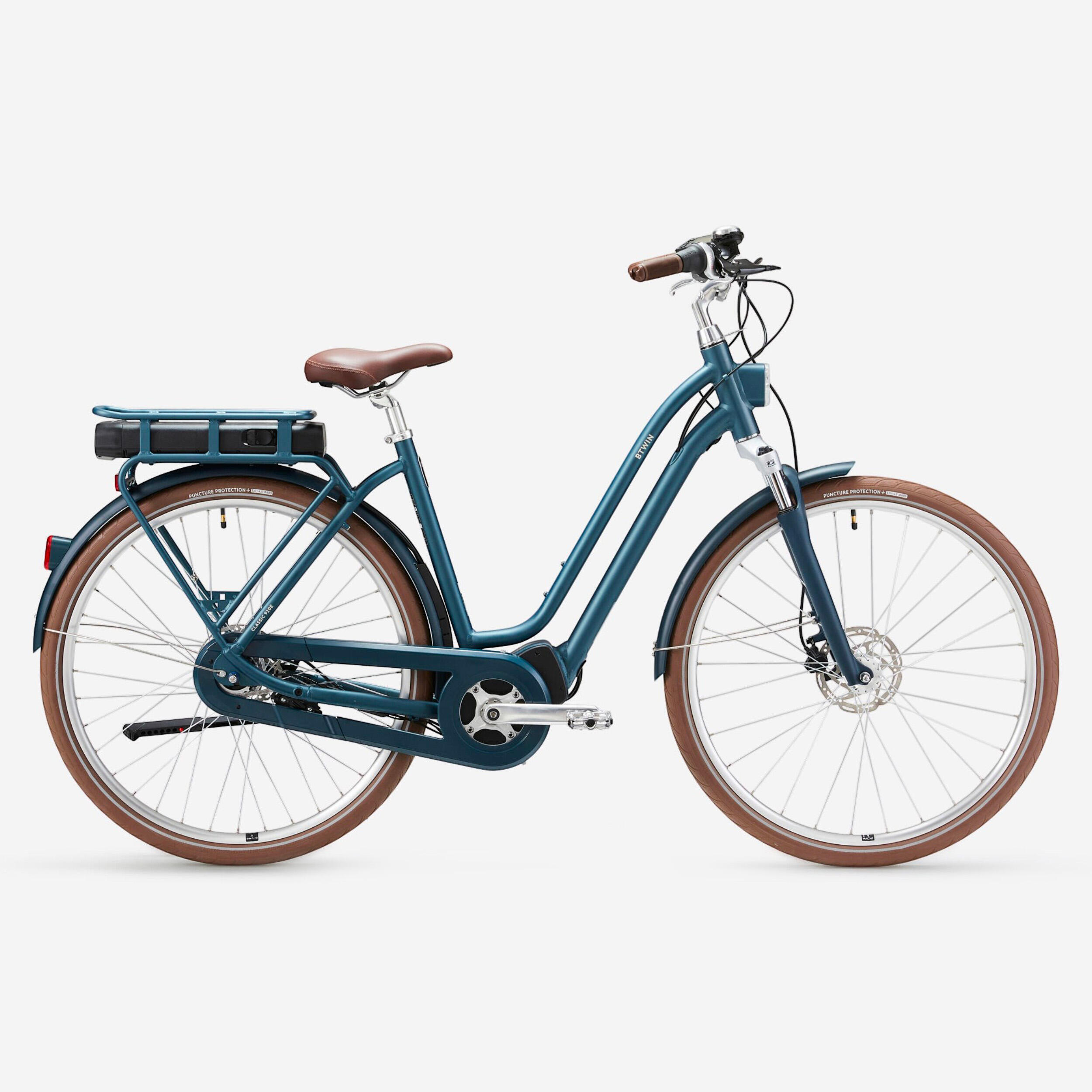 E-Bike City Bike 28 Zoll Elops 920E Connect LF petrol