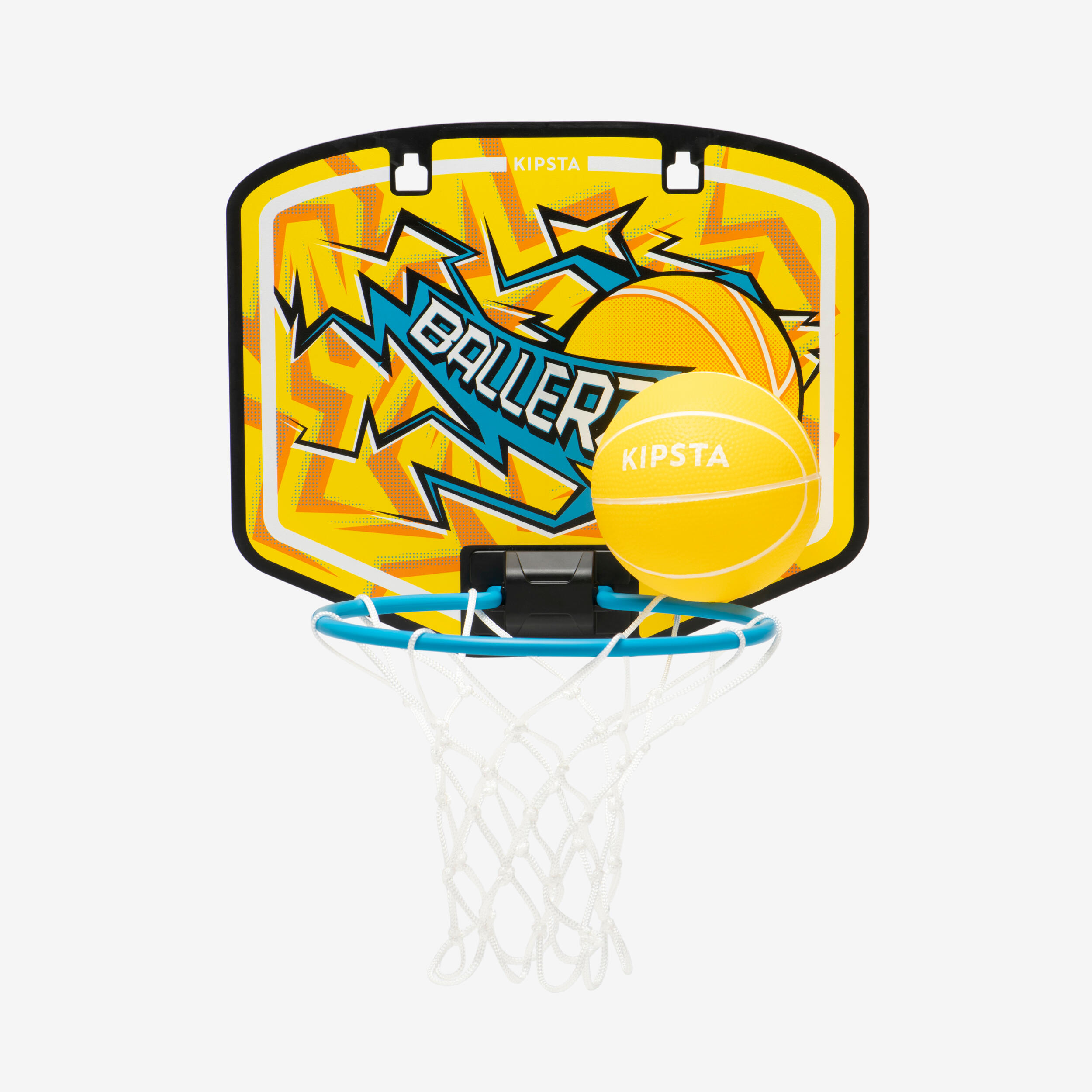 Mini Basketballkorb - SK100 gelb/blau
