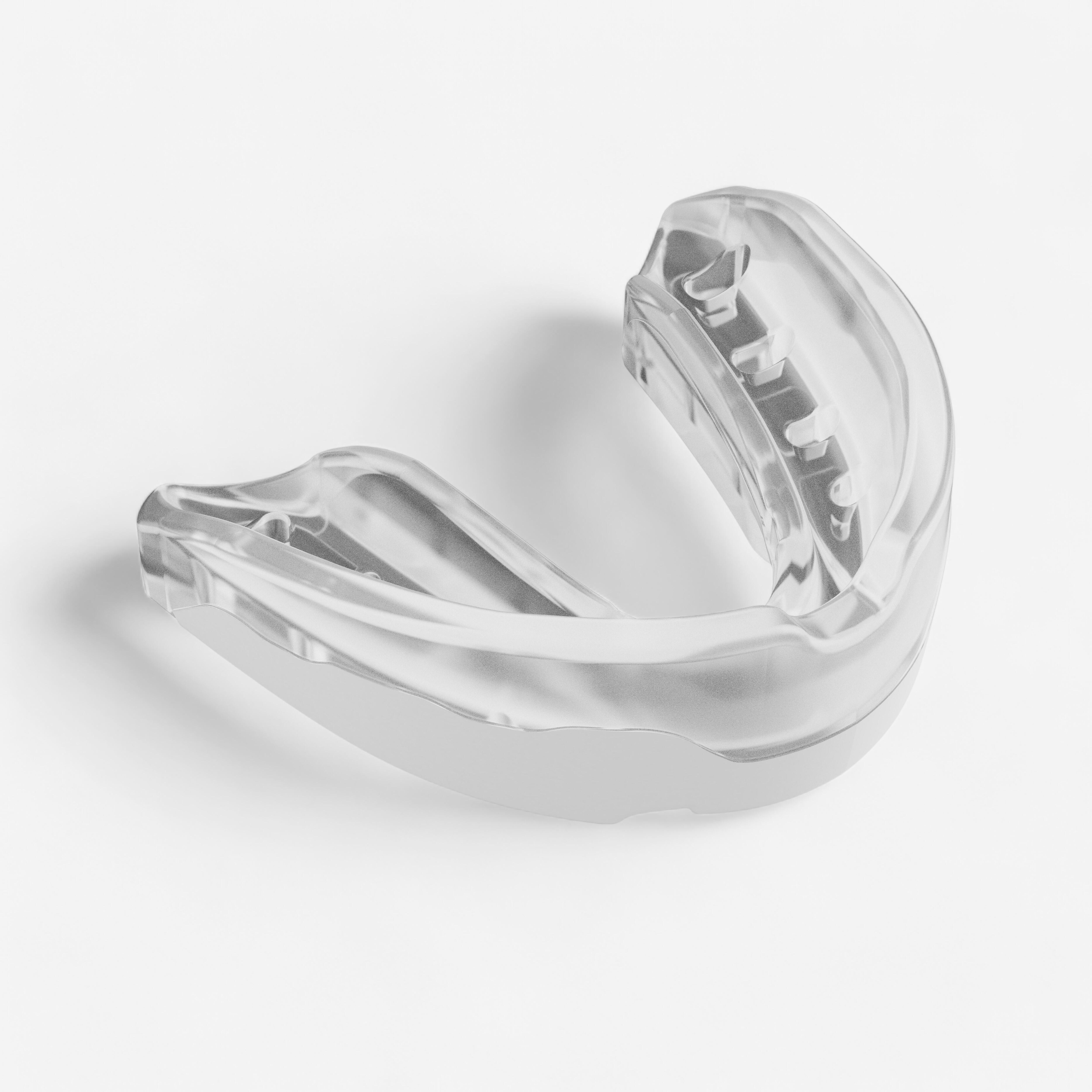 Feldhockey Mundschutz mittlere Spielintensität - FH500 weiß